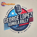 George Lopez Kamala Rally