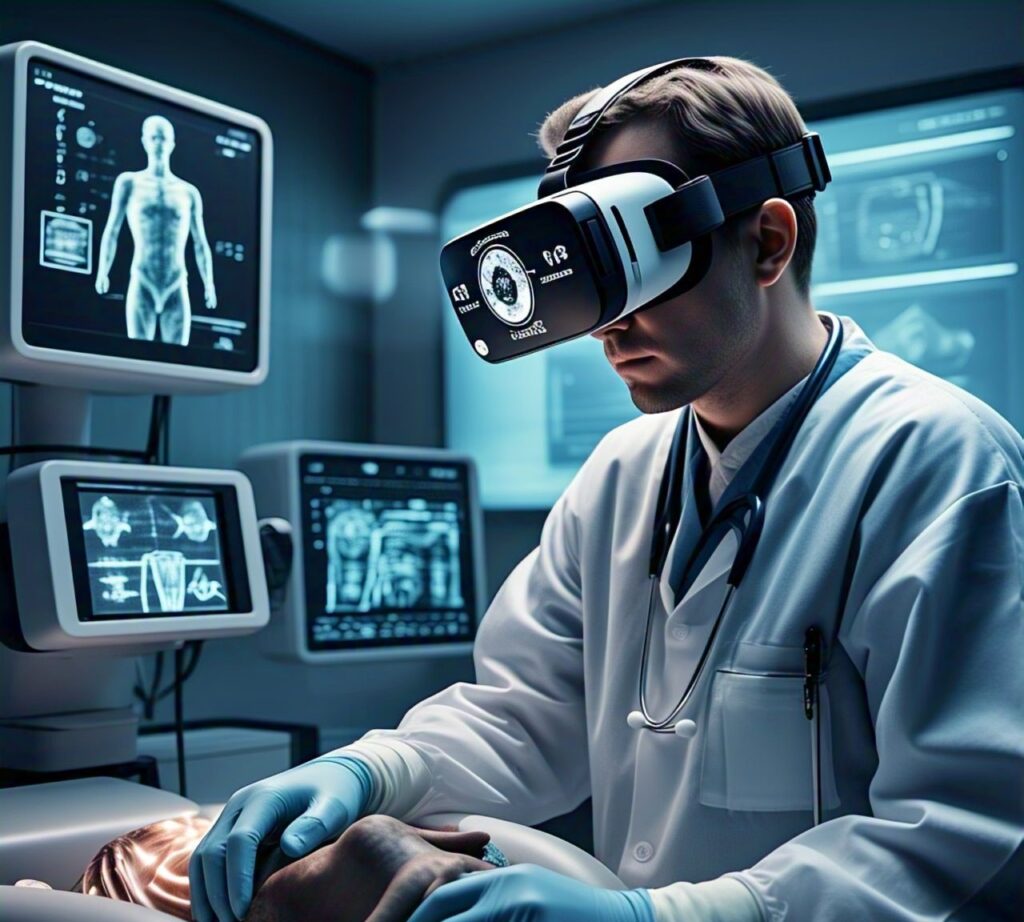 Virtual reality in healthcare