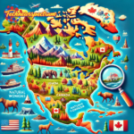 USA and Canada Geography hunt