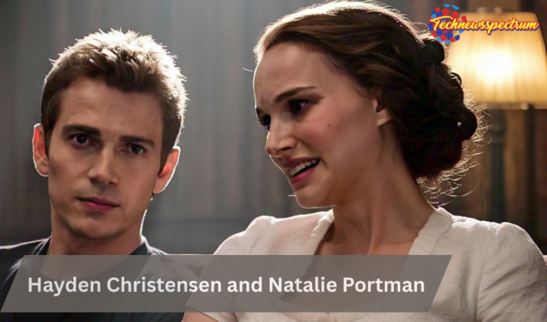 Hayden Christensen and Natalie Portman