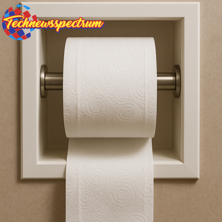 Recessed Toilet Paper Holder