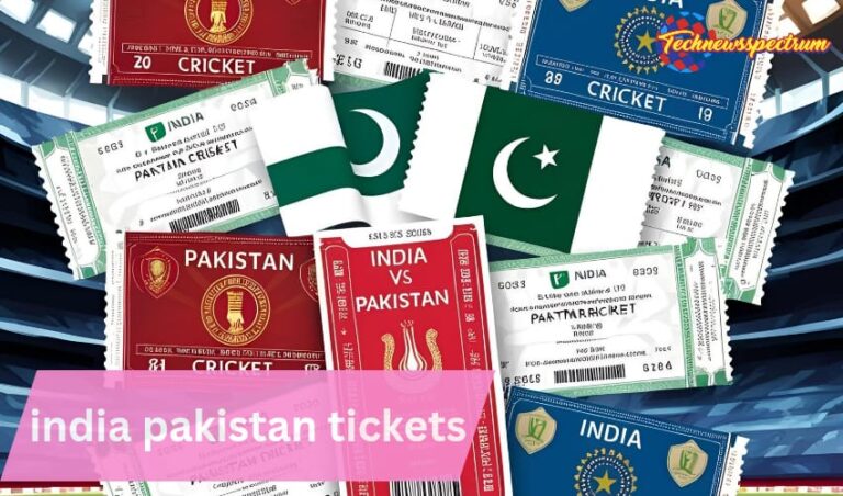 india pakistan tickets​